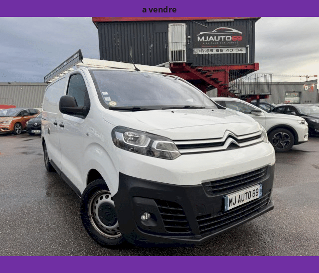 Citroën Citroën Jumpy III M 1.5L BLUEHDI 120cv CAMERA GPS FOURGON 3 PLACES GALERIE
