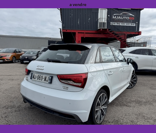 Audi Audi A1 SPORTBACK 1.0 TFSI 95cv SLINE CUIR GPS XENON LED BVA S-TRONIC 7