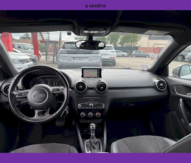 Audi Audi A1 SPORTBACK 1.0 TFSI 95cv SLINE CUIR GPS XENON LED BVA S-TRONIC 7