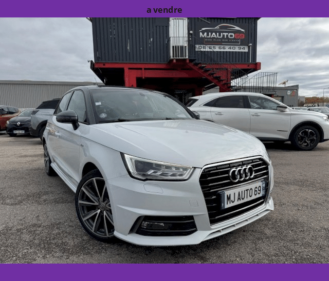 Audi Audi A1 SPORTBACK 1.0 TFSI 95cv SLINE CUIR GPS XENON LED BVA S-TRONIC 7