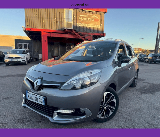 Renault Renault Grand Scenic III 1.6L DCi 130cv CAMERA CUIR GPS LED 7PL. ENERGY BOSE