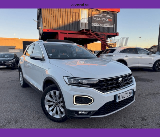 Volkswagen Volkswagen T-Roc 1.5 TSI 150cv CARAT TOIT OUVRANT CAMERA GPS XENON LED BVA DSG7