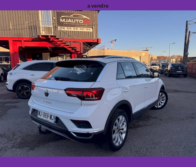 Volkswagen Volkswagen T-Roc 1.5 TSI 150cv CARAT TOIT OUVRANT CAMERA GPS XENON LED BVA DSG7