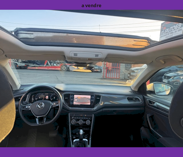 Volkswagen Volkswagen T-Roc 1.5 TSI 150cv CARAT TOIT OUVRANT CAMERA GPS XENON LED BVA DSG7