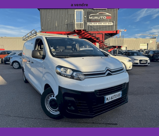 Citroën Citroën Jumpy III M 1.5L BLUEHDI 100cv GALERIE + ECHELLE 3 PLACES FOURGON