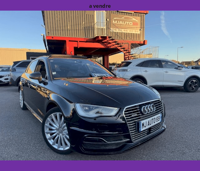 Audi Audi A3 III SPORTBACK 1.4L TFSI E-TRON 204cv TOIT OUVRANT CAMERA CUIR GPS XENON LED BVA S-TRONIC 6