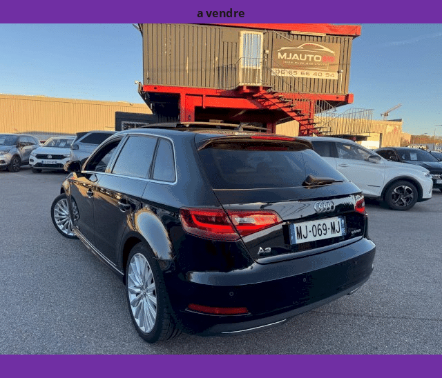 Audi Audi A3 III SPORTBACK 1.4L TFSI E-TRON 204cv TOIT OUVRANT CAMERA CUIR GPS XENON LED BVA S-TRONIC 6