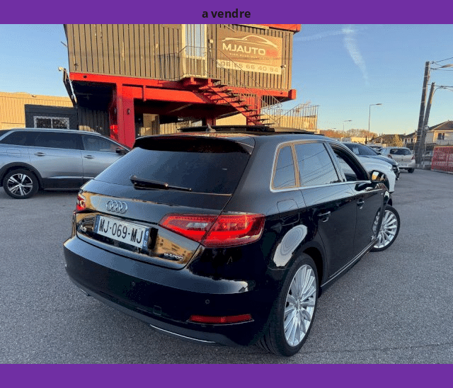 Audi Audi A3 III SPORTBACK 1.4L TFSI E-TRON 204cv TOIT OUVRANT CAMERA CUIR GPS XENON LED BVA S-TRONIC 6