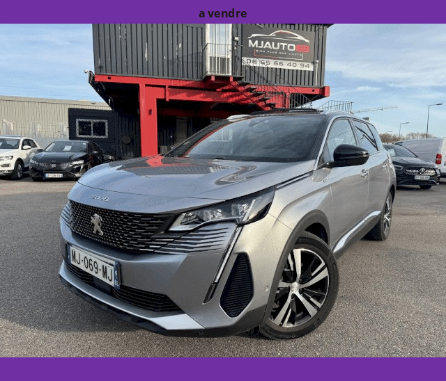 Peugeot Peugeot 5008 II 1.5L BLUEHDI 130cv GT TOIT OUVRANT CAMERA CUIR GPS XENON LED BVA EAT8 7PL.