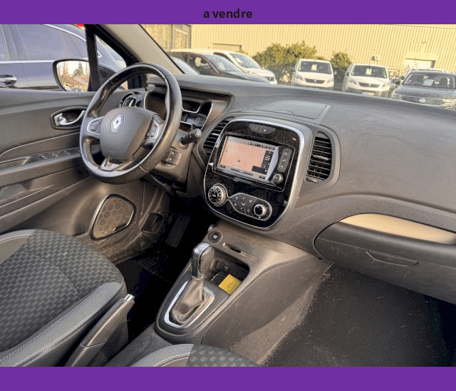 Renault Renault Captur 1.3 TCE 150cv CAMÉRA GPS XENON LED INTENS BOÎTE AUTO EDC6
