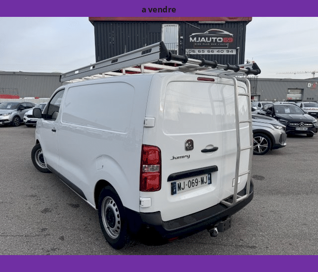 Citroën Citroën Jumpy III M 1.5L BLUEHDI 120cv CAMERA GPS FOURGON 3 PLACES GALERIE + ECHELLE