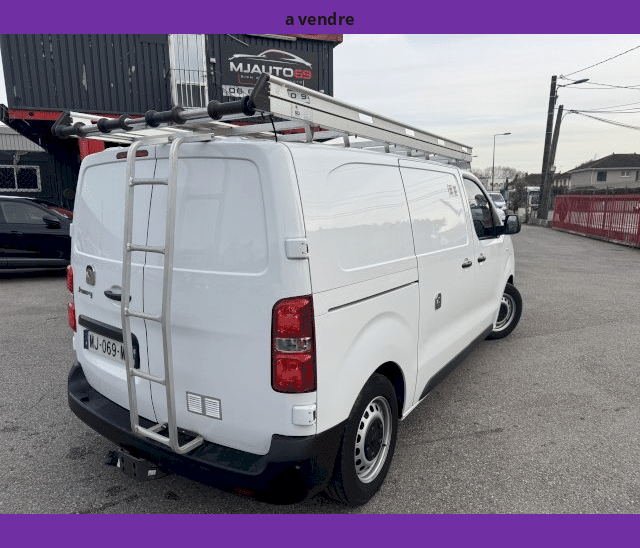 Citroën Citroën Jumpy III M 1.5L BLUEHDI 120cv CAMERA GPS FOURGON 3 PLACES GALERIE + ECHELLE