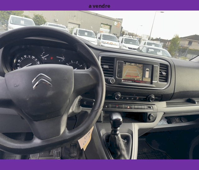 Citroën Citroën Jumpy III M 1.5L BLUEHDI 120cv CAMERA GPS FOURGON 3 PLACES GALERIE + ECHELLE