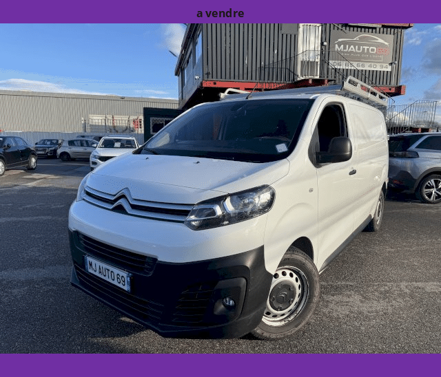 Citroën Citroën Jumpy III M 2.0L BLUEHDI 120cv FOURGON 3 PLACES GALERIE + ECHELLE