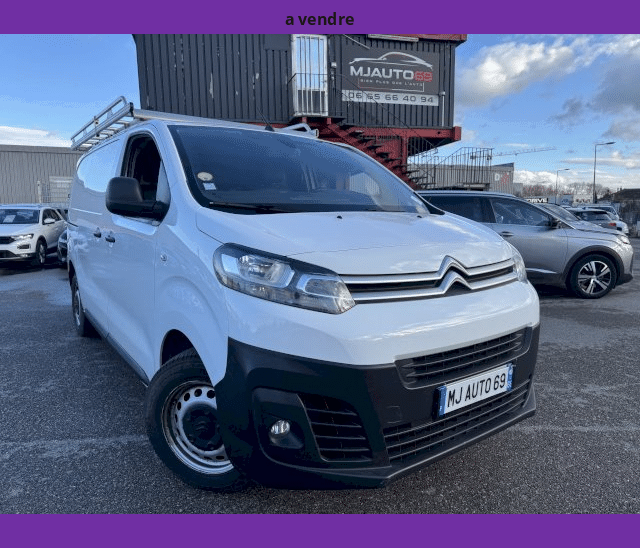 Citroën Citroën Jumpy III M 2.0L BLUEHDI 120cv FOURGON 3 PLACES GALERIE + ECHELLE