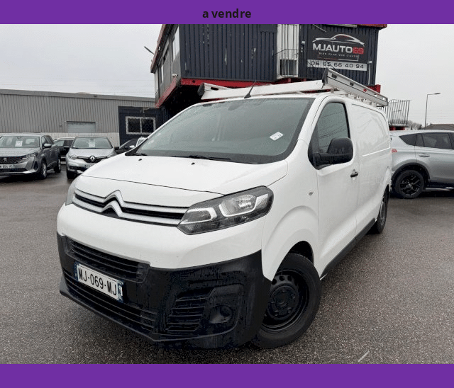 Citroën Citroën Jumpy III M1.5L BLUEHDI 120cv 84000KMS GALERIE + ATTELAGE FOURGON 3 PLACES