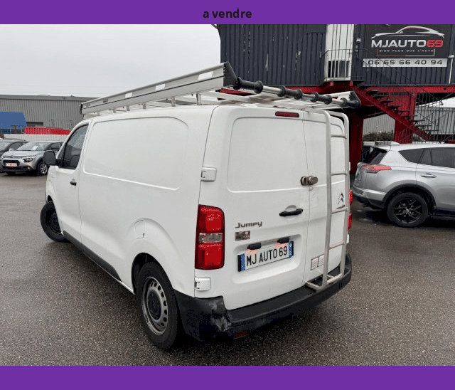 Citroën Citroën Jumpy III M1.5L BLUEHDI 120cv 84000KMS GALERIE + ATTELAGE FOURGON 3 PLACES