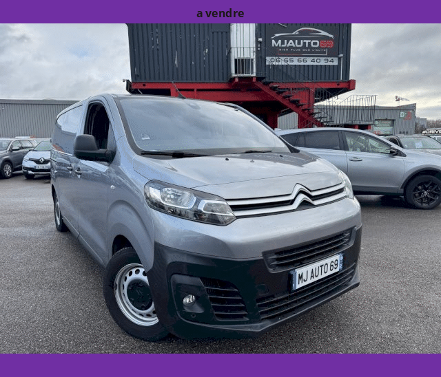 Citroën Citroën Jumpy III 1.5L BLUEHDI 120cv FOURGON GRIS CAMERA GPS STANDARD