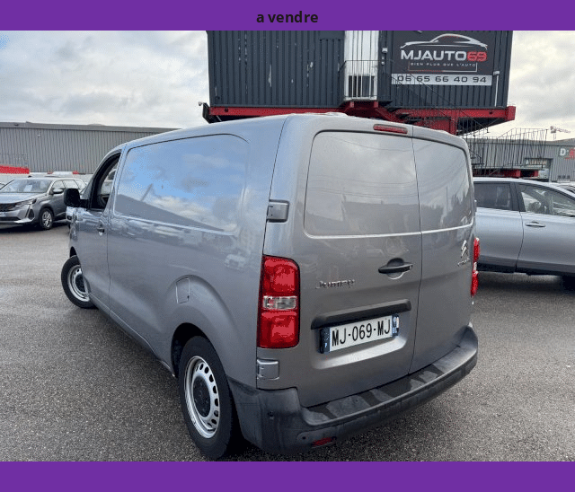 Citroën Citroën Jumpy III 1.5L BLUEHDI 120cv FOURGON GRIS CAMERA GPS STANDARD
