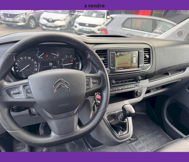 Citroën Citroën Jumpy III 1.5L BLUEHDI 120cv FOURGON GRIS CAMERA GPS STANDARD