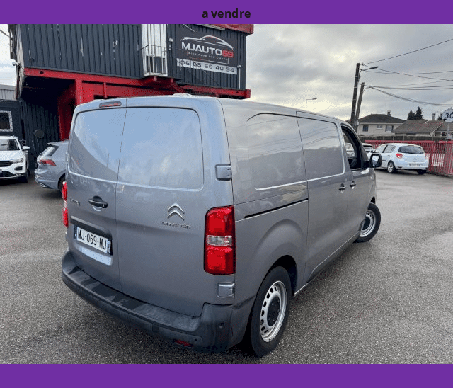 Citroën Citroën Jumpy III 1.5L BLUEHDI 120cv FOURGON GRIS CAMERA GPS STANDARD