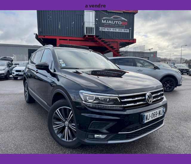 Volkswagen Volkswagen Tiguan Allspace II 2L TDI 150cv TOIT OUVRANT CUIR GPS CAMERA XENON LED 7PL. BVA DSG7 CARAT