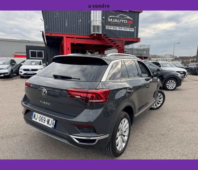 Volkswagen Volkswagen T-Roc 2L TDI 150cv CARAT CAMERA GPS XENON LED BVA DSG7