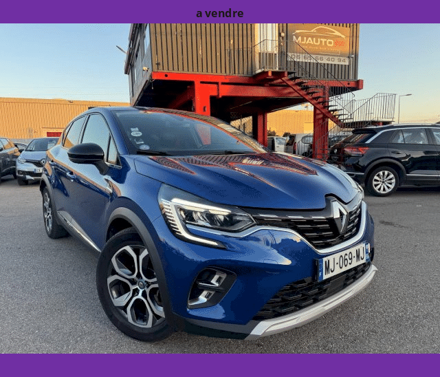 Renault Renault Captur 1.6 E-Tech Plug-in 160cv CAMERA GPS XENON LED INTENS BOÎTE AUTO EDC6