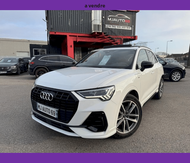 Audi Audi Q3 II 35 1.5L TFSI 150cv TOIT OUVRANT CUIR GPS XENON LED CAMERA S-LINE BVA STRONIC 7
