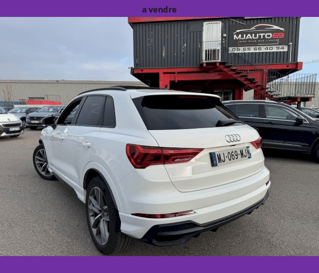 Audi Audi Q3 II 35 1.5L TFSI 150cv TOIT OUVRANT CUIR GPS XENON LED CAMERA S-LINE BVA STRONIC 7
