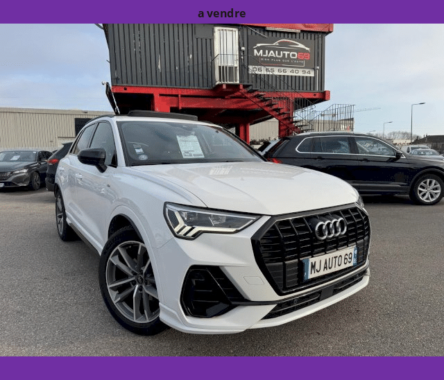 Audi Audi Q3 II 35 1.5L TFSI 150cv TOIT OUVRANT CUIR GPS XENON LED CAMERA S-LINE BVA STRONIC 7