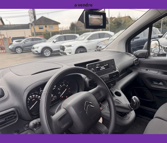 Citroën Citroën Berlingo 1.6 BLUEHDI 100cv 3 PLACES CAMERA FOURGON M 1000KG