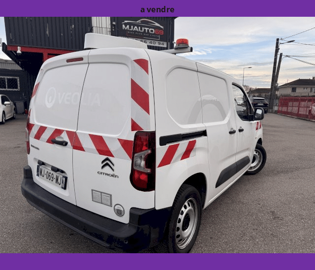 Citroën Citroën Berlingo 1.6 BLUEHDI 100cv 3 PLACES CAMERA FOURGON M 1000KG
