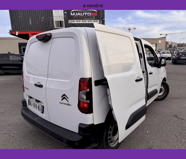 Citroën Citroën Berlingo 1.5 BLUEHDI 130CV CAMERA GPS 2 PLACES BVA EAT8 FOURGON