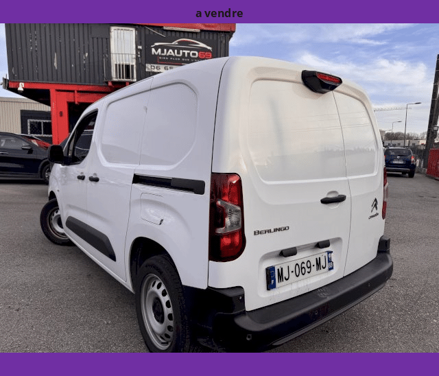 Citroën Citroën Berlingo 1.5 BLUEHDI 130CV CAMERA GPS 2 PLACES BVA EAT8 FOURGON