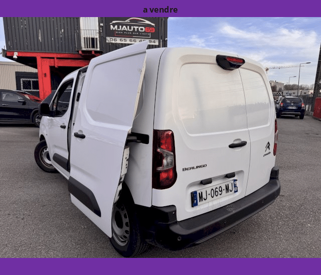 Citroën Citroën Berlingo 1.5 BLUEHDI 130CV CAMERA GPS 2 PLACES BVA EAT8 FOURGON