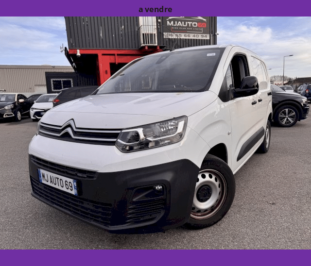 Citroën Citroën Berlingo 1.5 BLUEHDI 130CV CAMERA GPS 2 PLACES BVA EAT8 FOURGON