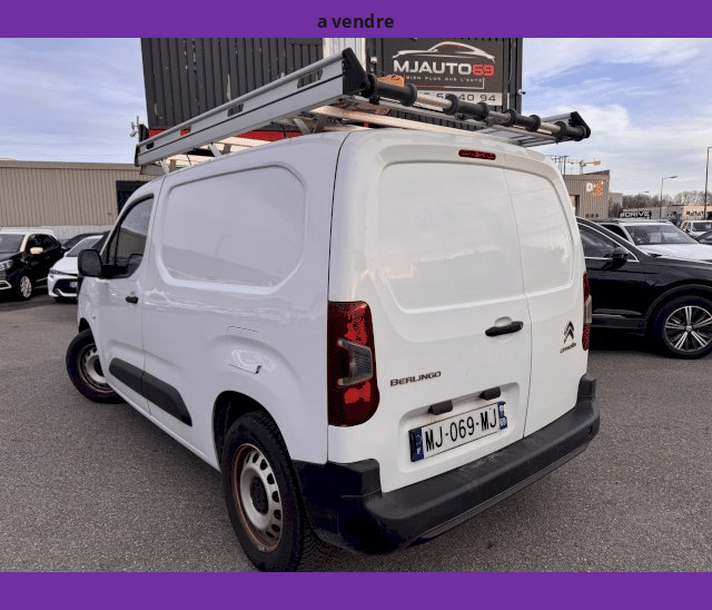 Citroën Citroën Berlingo 1.6 BLUEHDI 100cv 3 PLACES GALERIE FOURGON M 1000KG WORKER