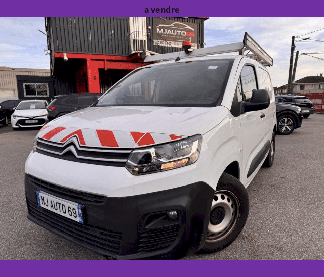 Citroën Citroën Berlingo 1.6 BLUEHDI 100cv 3 PLACES GALERIE FOURGON M 1000KG WORKER
