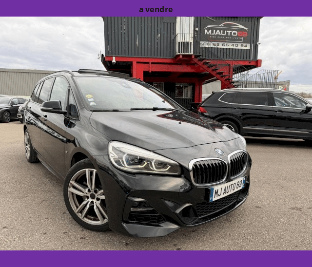 BMW BMW Serie 2 Gran Tourer 218dA 150cv CUIR GPS TOIT OUVRANT XENON LED 7PL. BVA8 PACK M