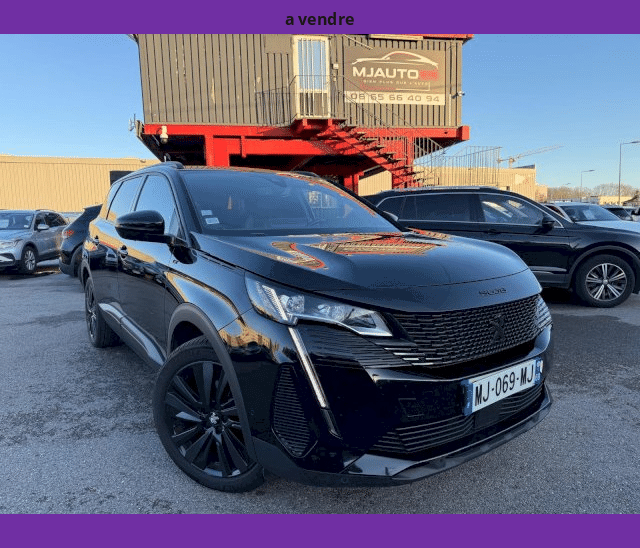 Peugeot Peugeot 5008 II 1.5L BLUEHDI 130cv GT CAMERA CUIR GPS XENON LED BVA EAT8 7PL.
