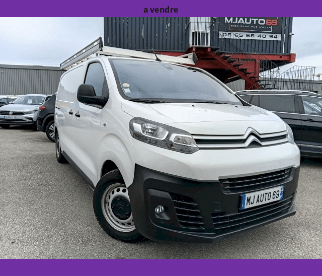 Citroën Citroën Jumpy III M1.5L BLUEHDI 120cv GPS CAMERA GALERIE ECHELLE 89000KMS DRIVER FOURGON 3 PLACES