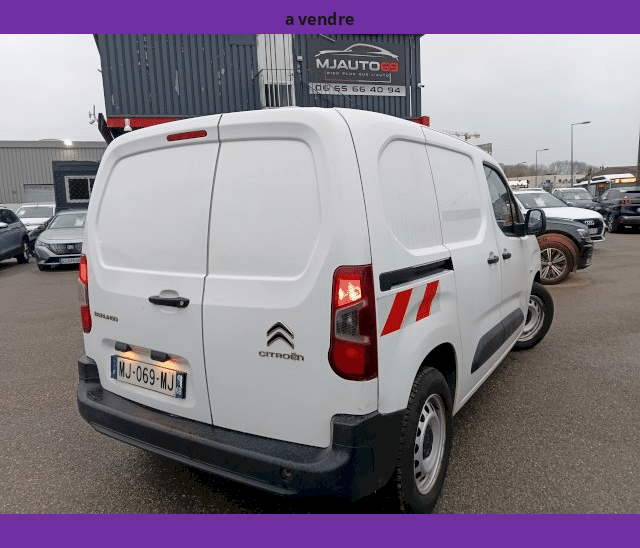 Citroën Citroën Berlingo 1.6 BLUEHDI 100cv 3 PLACES FOURGON M 1000KG WORKER