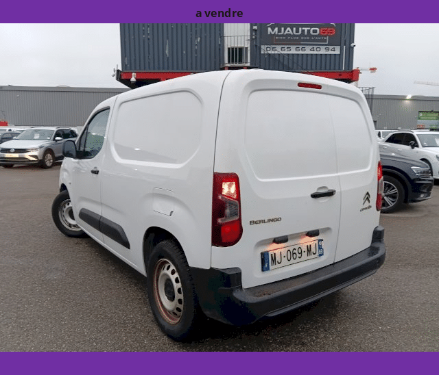 Citroën Citroën Berlingo 1.6 BLUEHDI 100cv 3 PLACES FOURGON M 1000KG WORKER