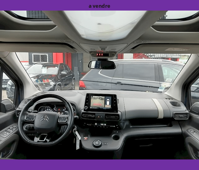 Citroën Citroën Berlingo 1.5L BlueHDi 130cv TOIT PANORAMIQUE CAMERA GPS LED EAT8 SHINE