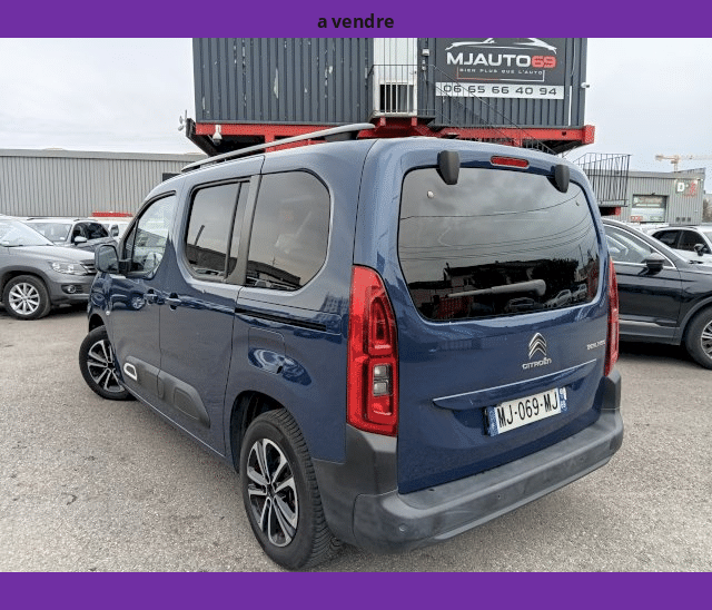 Citroën Citroën Berlingo 1.5L BlueHDi 130cv TOIT PANORAMIQUE CAMERA GPS LED EAT8 SHINE