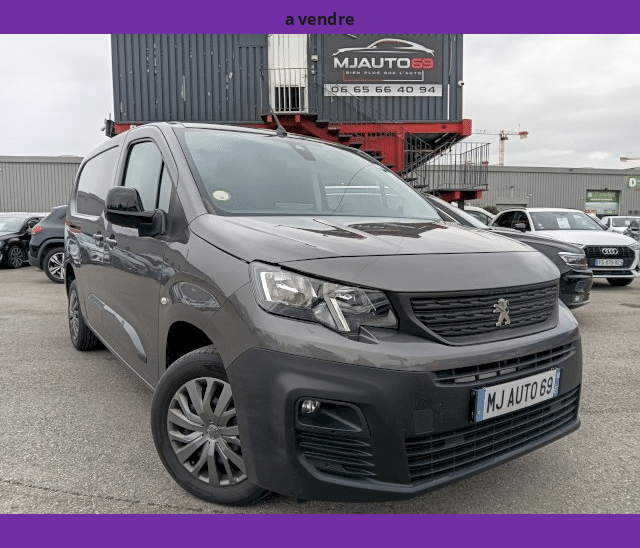 Peugeot Peugeot Partner XL 1.5 BLUE HDI 130CV GPS CAMERA 3PL. BOITE AUTO EAT8 FOURGON ASPHALT