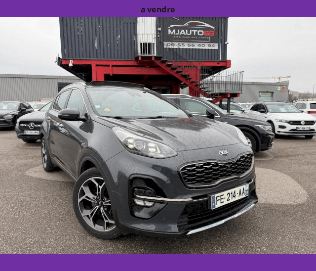Kia Kia Sportage IV 1.6L CRDI 136cv GT LINE CUIR TOIT OUVRANT GPS CAMERA XENON LED