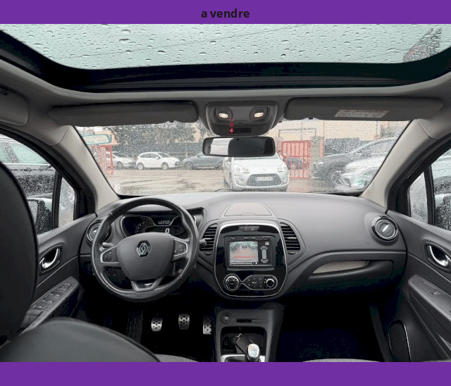 Renault Renault Captur TCE 90cv CAMERA GPS XENON LED TOIT PANORAMIQUE INTENS