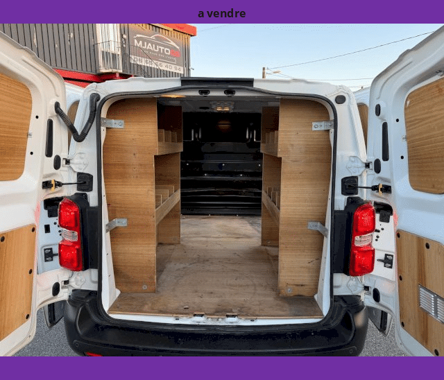 Citroën Citroën Jumpy III 2.0L BLUEHDI 145cv GPS DOUBLE PORTE LATERAL STANDARD